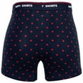 thumbnail image 3 of Happy Shorts Calzoncillos para Hombre, Paquete de 3 - Retro Jersey, Cintura con Logotipo Red Heart L (Large), 3 of 7
