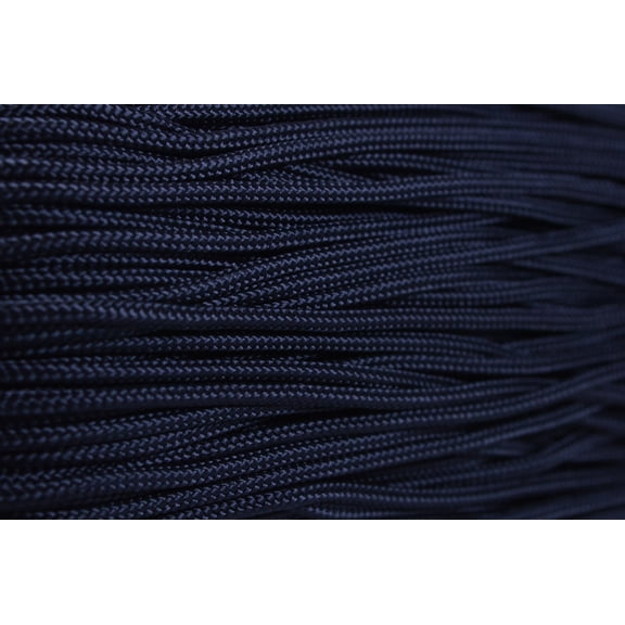 95 Cord - Black - Type 1 Cord - 100 Feet on Plastic Winder - Bored Paracord Brand