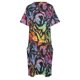 thumbnail image 5 of Vestido largo con bolsillo para mujer traje holgado de dragón fuego arcoíris oscuro velo Ropa de baile Verano, 5 of 7