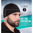 thumbnail image 5 of Gorro para correr - Gorros de cabeza de esquí y ciclismo atléticos térmicos de invierno para hombres - Se adapta debajo de los cascos Otoño e invierno Deportes al aire libre Frío y cálido Hatbla Feliz Sencillez, 5 of 5