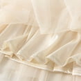 thumbnail image 5 of qolati Women's Mesh Mini Skirts Elastic High Waist Layered Tulle A-Line Skirt Cute Pleated Flowy Wedding Party Skating Skirt, 5 of 5