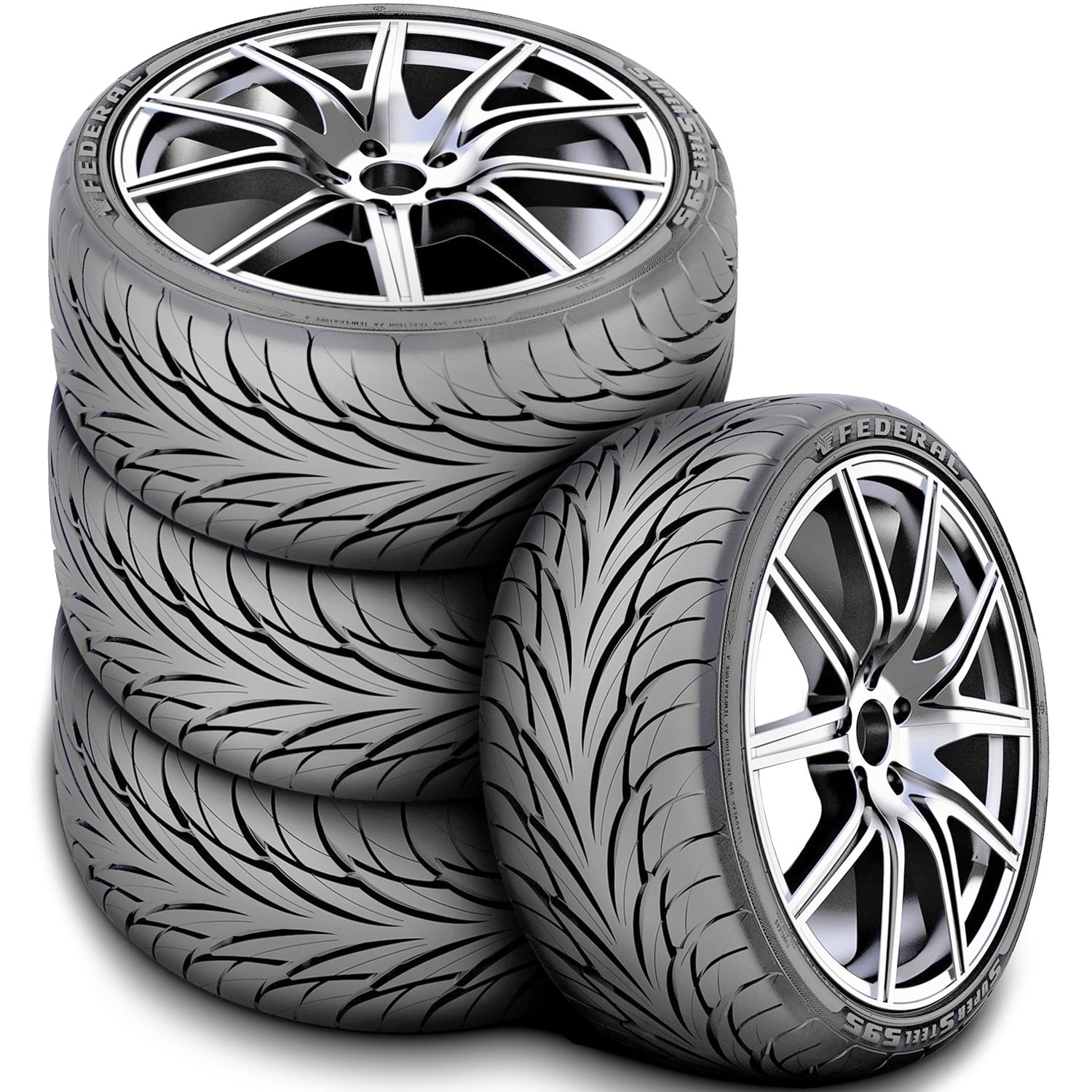 Federal SS595 Performance Tire, 275/40R17 98V, All-Season, Drift