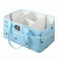 thumbnail image 4 of Sunveno Large Polyester Nursery Portable Diaper Caddy Organizer for Changing Station, 4 of 10