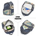 thumbnail image 5 of FORMRS Mini Backpack Purse for Women Travel Daypack Casual Shoulder Bag, Blue Earth, 5 of 7