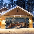 thumbnail image 2 of Bannière de Noël Festive pour Garage de Chevaux de Noël avec Couleurs Vives Design Festif Parfait pour les Amateurs de Voitures Garages à Domicile Matériau Durable Facile à Accrocher, 2 of 4