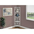 thumbnail image 4 of Monarch Specialties Bookshelf, Etagere, Corner, 4 Tier, 62"H, Office, Bedroom, White Laminate, 4 of 10