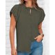thumbnail image 4 of Blusa casual, elegante, de verano, BTFBM, para mujer, verde, 4 of 9