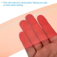 thumbnail image 4 of Uxcell Guided Reading Strips Tracking Highlight Colored Overlay Bookmark Light Orange 8 Pcs, 4 of 6