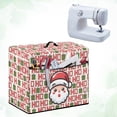 thumbnail image 4 of HELLHERO Santa Claus Sewing Machine Cover for Extra Accessories Pocket Universal Reusable Foldable, 4 of 8
