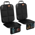 thumbnail image 3 of Juego de 2 protectores para asientos de coche, protectores para asientos infantiles, protege la tapicería, compatible con ISOFIX, tamaño universal., 3 of 5