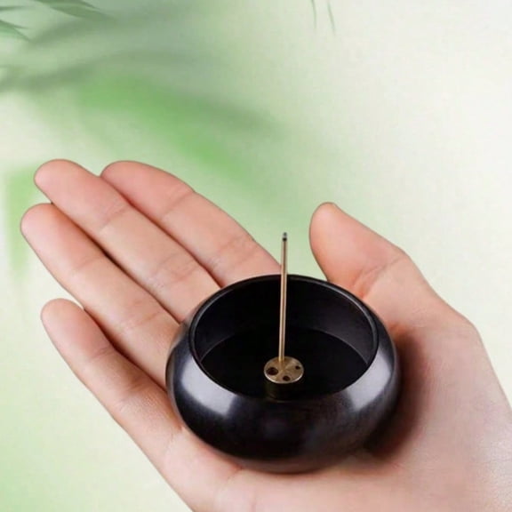 Zen-Inspired Wooden Incense Burner Serene Incense Stick Holder Practices, Ideal for Creating a Tranquil Ambiance with Your Favorite Scents Rituals and Home Fragrance Enhancement