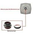 thumbnail image 5 of Mechanical Shaft Seal for Predator 1" in. 79cc Gas Engine Clear Water Pump 63404 56161 for Champion for Stanley for Generac for XtremepowerUS 1" inch 3HP for Red Lion 1.5-Inch Water Pump 2RLAG-1L, 5 of 7