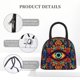 thumbnail image 4 of Fotbe Vibrant Psychedelic Eye Bolsa de Almuerzo con Estampado, Lonchera Aislada, Contenedor de Comida Reutilizable Tipo Cooler a Prueba de Fugas, 4 of 6