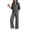 4# Dark Gray, variant on Women'S 2 Piece V Neck Lounge Set Matching Sweatsuits Lounge Sets For Women Airport Travel Outfits Comfy Athleisure Fall Winter Clothes Wide Leg Palazzo Pants