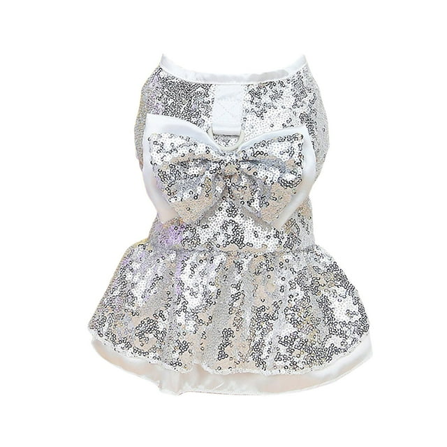Pet Princess Dress Pull Ring Spring New Style for Small Dogs