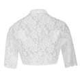 thumbnail image 3 of Ruimatai Women's Oktoberfest Blouse Lace V-Neck Short Sleeve Polyester Top, 3 of 4