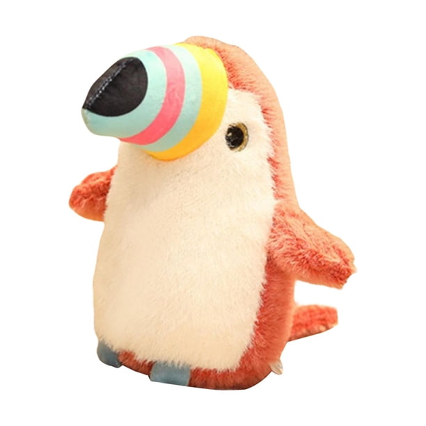 Juguetes de peluche de animales, adorno Adorable de dibujos s para fiestas temáticas de animales dormidos Rojo perfke juguetes de muñeca