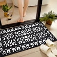 thumbnail image 4 of JML Non-Slip Microfiber & Rubber Doormat - Soft Entryway Rug for Home/Office (16"x24") - Easy Clean Door Mat for Indoor/Outdoor Use, Decorative Metal Panel Pattern, 4 of 5