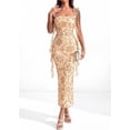 thumbnail image 3 of PRETTYGARDEN Women's Spring Wedding Guest Dress Summer Formal Sleeveless Elegant Floral Lace Cocktail Maxi Long Dresses, 3 of 10