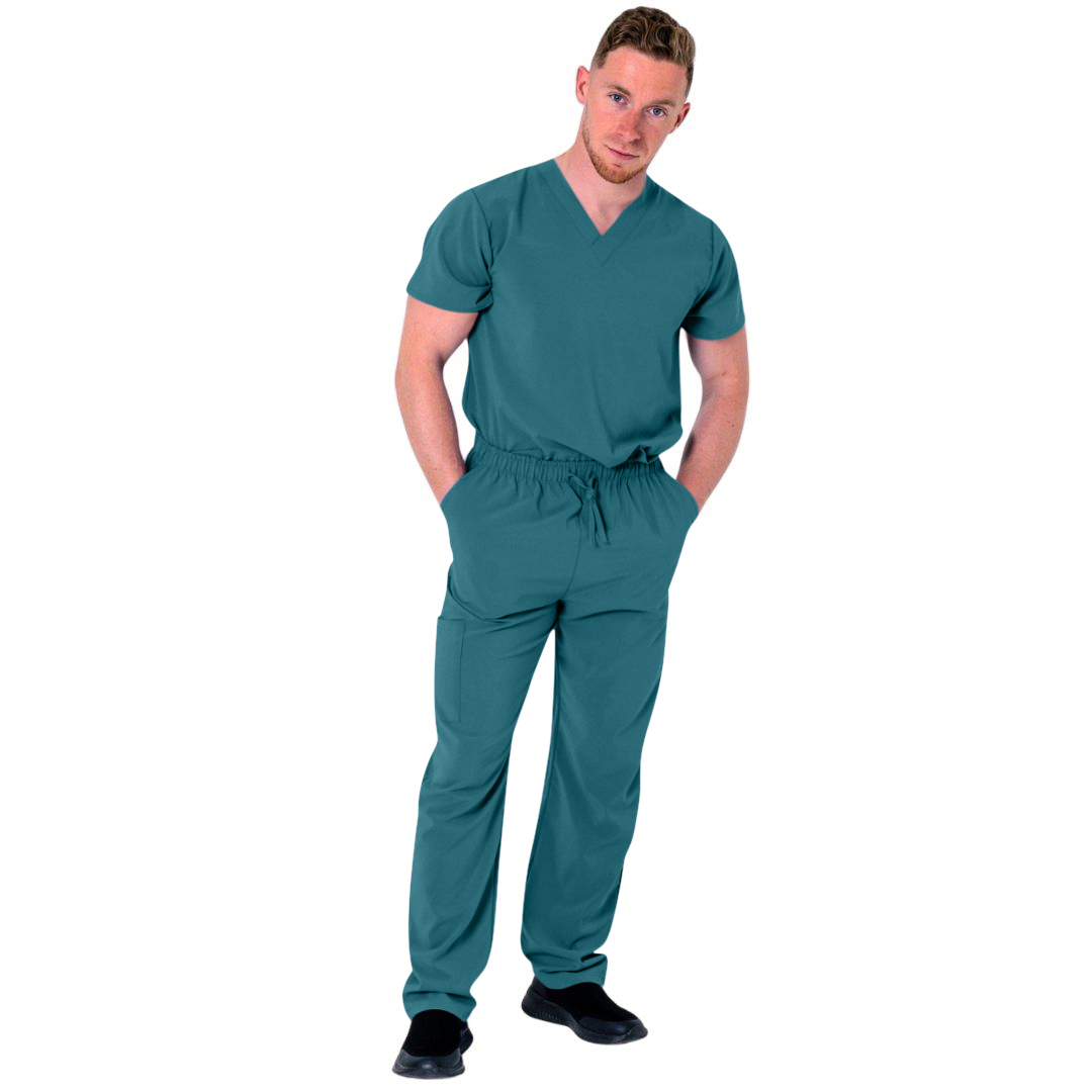 Banu Unisex Scrubs Set - 7 Pocket Medical Scrubs for Women and Men | Nurse Scrub Sets for Women and Men