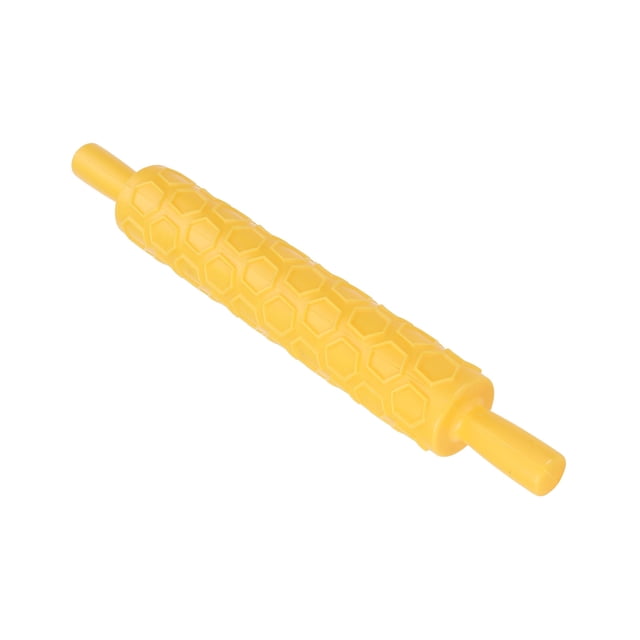 D I Y Bakeware Rouleau à pâtisserie en plastique gaufré pour biscuits, pâtisserie, décoration de gâteau