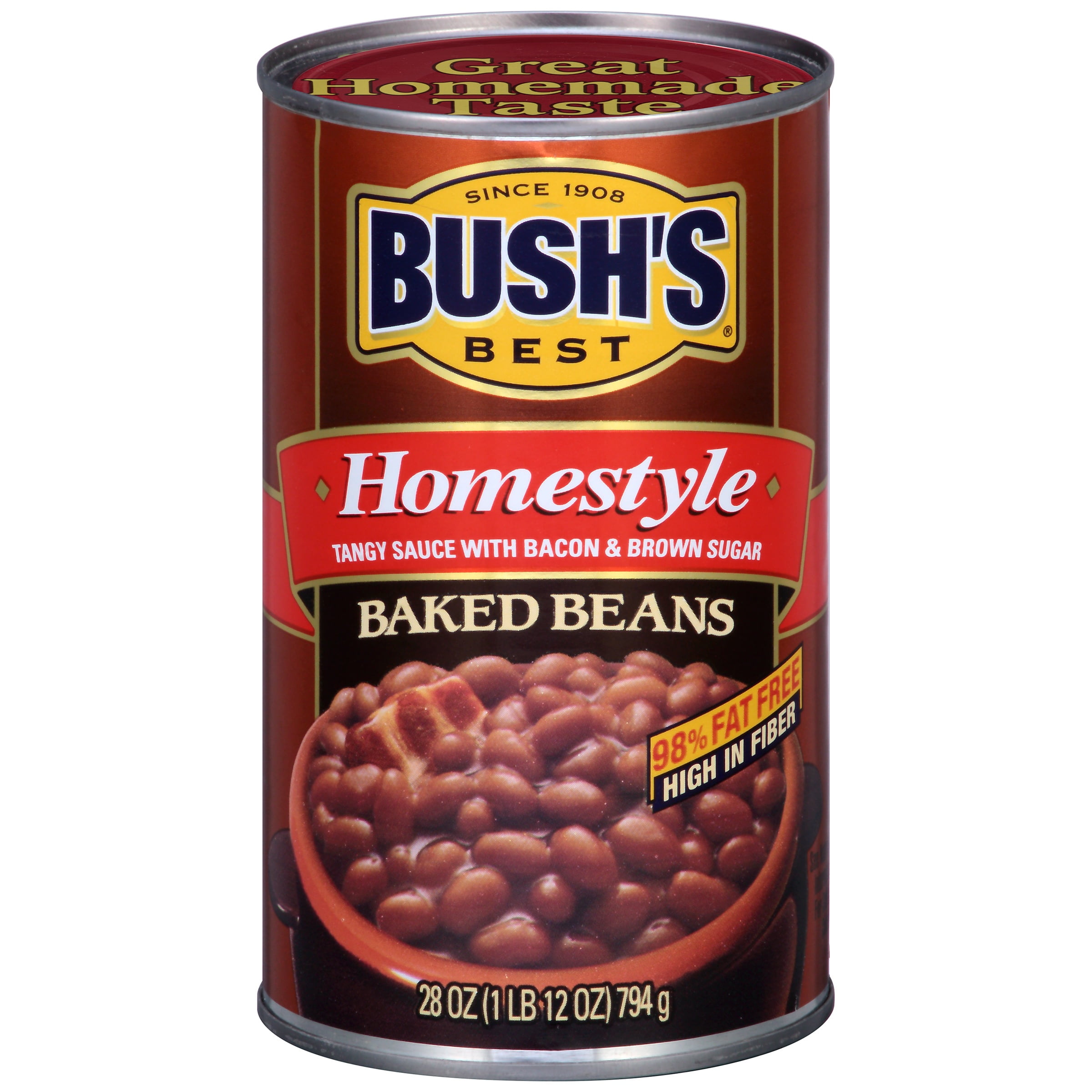 Bushs Best Homestyle Baked Beans, 28 oz by Bush Brothers & Company