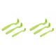 thumbnail image 1 of 3 Unids/set Acicalamiento Garrapatas Clips Pulgas Gato Piojos Herramienta Abrazadera () Verde, 1 of 5