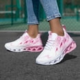 thumbnail image 3 of Women Lace Up Athletic Running Sneakers, Lightweight Comfort Blade Sole Sport Shoes for Walking, 3 of 7