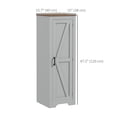 thumbnail image 3 of HOMCOM Armoire de Rangement Style Ferme avec Tablette Ajustable pour Salon, 3 of 10
