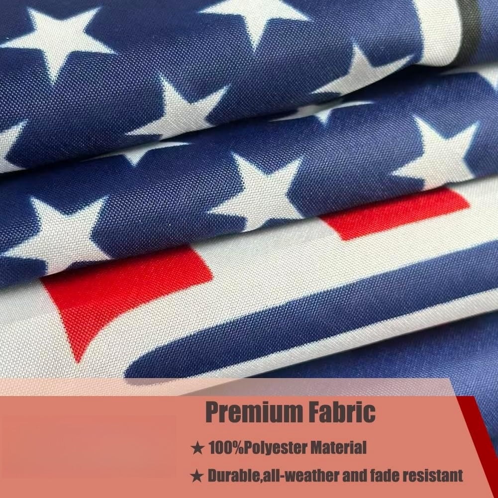 250 Years America Flag Double Sided 4x6 Outdoor-3 Ply Heavy Duty 1776-2026 250 Anniversary USA Commemorative Flag Celebrating 250 Years of Independence Banner with 2 Brass Grommets 4 Rows Stitched