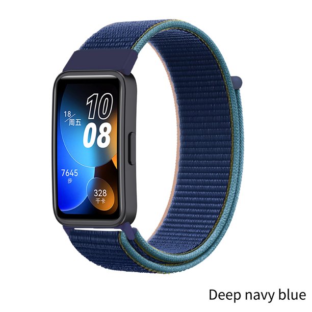 Banda De Bucle De Nylon Para Huawei band 8 Accesorios De Correa De Repuesto Para Reloj Inteligente Pulsera