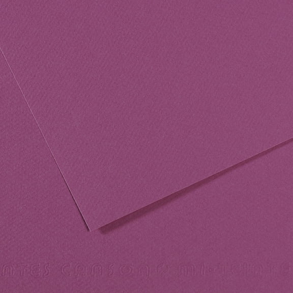 Canson Mi-Teintes Drawing Papers - 8-1/2" x 11", Violet, 25 Sheets