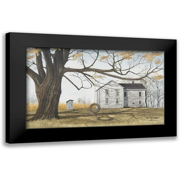 Jacobs, Billy 14x10 Black Modern Framed Museum Art Print Titled - Old Farmhouse