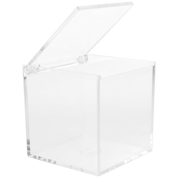 HIAKDOFT 1Set Acrylic Transparent Display Case For Home Decor Small Box