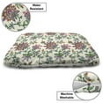 thumbnail image 3 of Bohemian Pet Bed, Retro Colorful Flowers Pattern Exquisite Blooms Boho Vintage Floral Art, Chew Resistant Pad for Dogs and Cats Cushion with Removable Cover, 24" x 39", Multicolor, by Ambesonne, 3 of 4