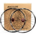 thumbnail image 7 of BUCKLOS 26/27.5/29" Rear Bicycle Wheel Carbon Mountain Bike Wheel , MTB Wheels with Quick Release Disc Brakes , 24H Low-Resistant Flat Spokes Bike Wheel fit 7-11 Speed Cassette, 7 of 7