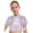 Colorful, variant on Haitryli Girls Glittery Crop Tops Jazz Dance Performance Dancewear Modern Steeetwear Round Neck Hip Hop Clothes Red 13-14
