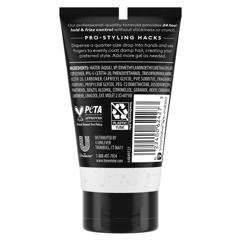 TRESemmé Hair Styling Gel Extra Hold and Shine 2 oz, Frizz Control