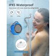 thumbnail image 2 of Portable Bluetooth Speaker, Lenrue Ipx5 Waterproof Shower Speaker With High-definition Stereo, 8 Hours Of Play Time, Built-in Microphone, Suction Cup, 2 of 5