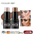 thumbnail image 2 of Maquillaje resaltador brillo contorno bronceador Compatible cara brillo polvo cremoso textura iluminador palo mujeres cosméticos, 2 of 5