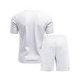 thumbnail image 5 of Men's 2 Piece Outfits Short Sleeve T-shirt Tracksuit Summer Tee Shirt and Shorts Set 2 Sets Casual Sports Suit, 5 of 8