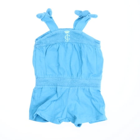 

Pre-owned Juicy Couture Girls Turquoise Romper size: 3-6 Months