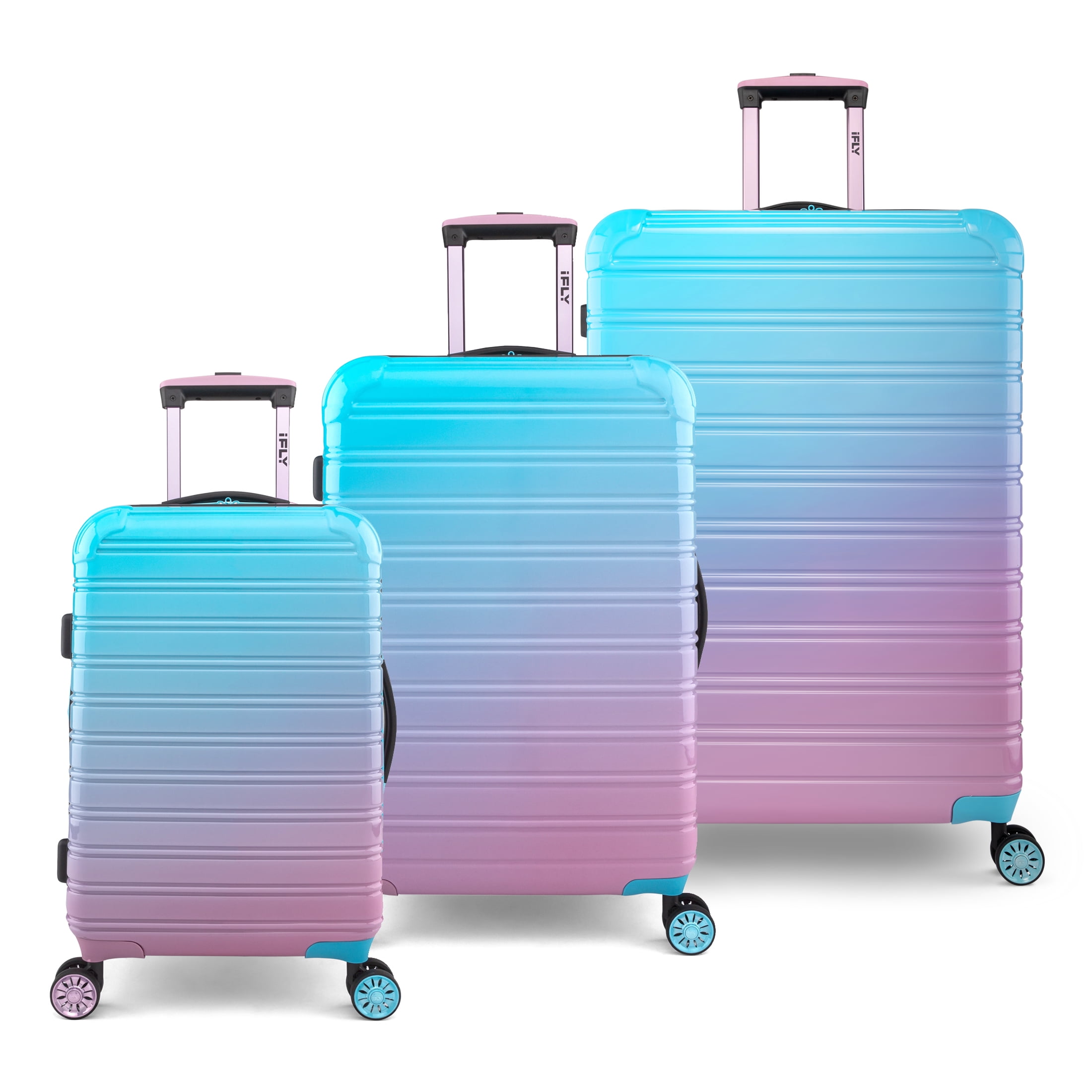 iFLY Hardside Luggage Fibertech 3 Piece 