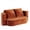 As shown1, variant on LHKJ Floor Sofa, 78.7 Inch, Folding Queen Sleeper, Corduroy, Rust Red
