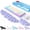 Cloud Wrist Rest - Purple, variant on Qutool Ergonomic Memory Foam Wrist Rest Pad for Keyboard & Mouse, Non-slip Support Cushion, Purple