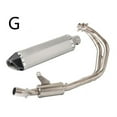 thumbnail image 3 of Slip-On Motorcycle Exhaust Tube Full System Header Front Link Pipe Parts For Yamaha R7 YZF R7 2021 2022 2023, 3 of 3