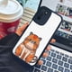 thumbnail image 4 of "Mantenga su iPhone seguro y a la moda con una funda plateada mate de doble capa con diseño artístico divertido", 4 of 4