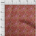 thumbnail image 1 of oneOone Polyester Lycra Fabric Floral & Geometric Ethnic Print Fabric By The Yard 56 Inch Wide, 1 of 4