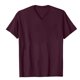 thumbnail image 4 of Pullover de Manga Corta para Hombres de Moda Casual Color Sólido V-Cuello Top Blusas, Poliéster Verano, 4 of 4