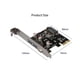 thumbnail image 4 of PCIE To USB3.1 Type C Expansion Card USB HUB Splitter for Desktop PCIE Riser Card Pci Express Conve G, 4 of 5